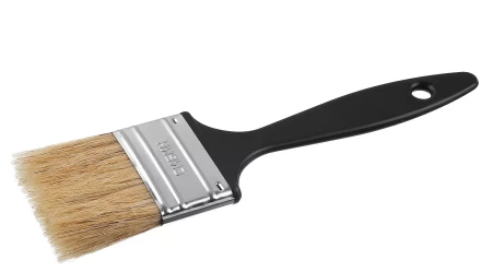Кисть плоская СИБИН, пластиковая ручка, светлая щетина, 50мм 01008-050 купить в Надыме