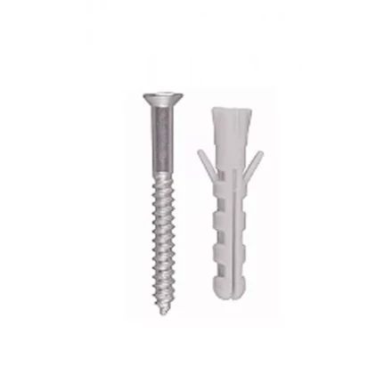 Дюбеля с шурупами, 6x25мм / 4х30мм, 15шт 3066-30-6 купить в Надыме