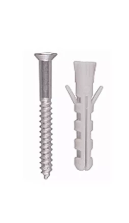 Дюбеля с шурупами, 6x25мм / 4х30мм, 15шт 3066-30-6 купить в Надыме