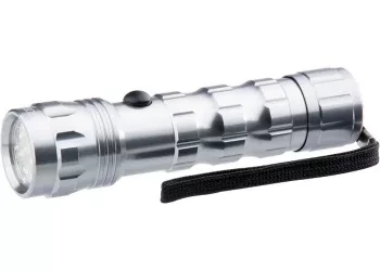 Фонарик светодиодный, алюминиевый корпус, влагозащищённый, 12 Led, 3хААА, Stern 90501 купить в Надыме