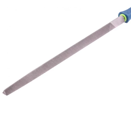 Напильник 300 мм трехгранный двухкомпонентная рукоятка №2 Сибртех 16031 купить в Надыме