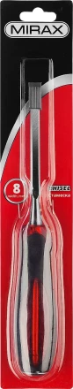 Стамеска MIRAX с двухкомпонентной прозрачной рукояткой, 8мм 1810-08 купить в Надыме