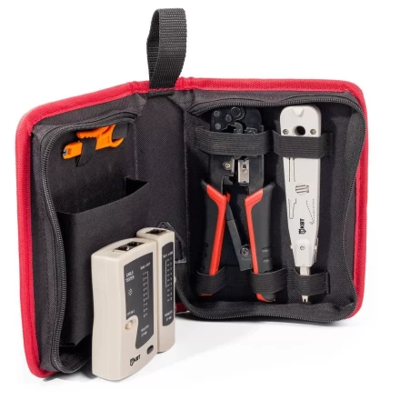 Набор КВТ LAN-4 для работ с сетевым кабелем (85935) купить в Надыме