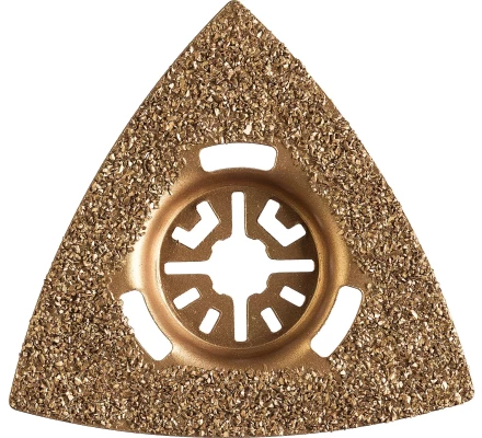 ЗУБР ШВТ-80 UniLock, 80 мм, OIS-хвост., насадка треугольная шлифовальная, Профессионал (15563-80) купить в Надыме