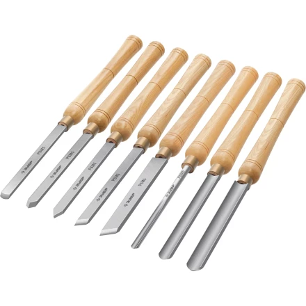 ЗУБР УМЕЛЕЦ-8, 8 шт, Р6М5, набор ручных резцов по дереву, Профессионал (18374) купить в Надыме