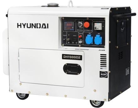 Дизельный генератор Hyundai DHY 8000SE купить в Надыме
