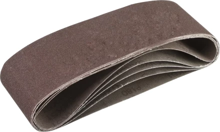 Лента шлифовальная бесконечная ЗУБР "СТАНДАРТ" на тканевой основе, для ЛШМ, P180, 75х533мм, 5 шт 35342-180 купить в Надыме