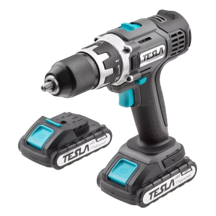 Аккумуляторная дрель TESLA TCD182DC с скейсом купить в Надыме