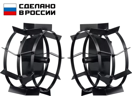 ЗУБР ГР-2, 430х200 мм, 2 шт., грунтозацепы для мотоблоков (707105-2) купить в Надыме