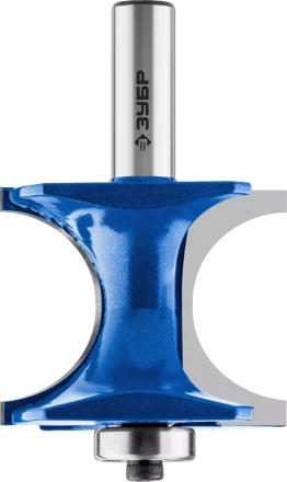 ЗУБР 54 x 51 мм, радиус 12.7 мм, фреза полустержневая с подшипником, Профессионал (28722-54) купить в Надыме