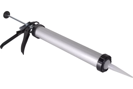 Пистолет для герметика алюминиевый закрытый 600мл Вихрь 73/3/6/9 купить в Надыме