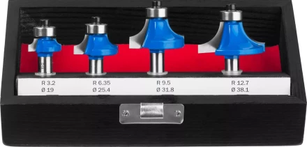 ЗУБР 4 шт, набор профильных фрез по дереву, Профессионал (28795-H4-2) купить в Надыме