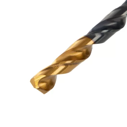 Сверло по металлу, 4,8 мм, HSS-Tin, Golden Tip, 10 шт. Denzel 717212 купить в Надыме