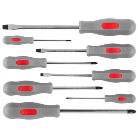 Набор ЗУБР "МАСТЕР": Отвертки, Cr-v, эргономичная двухкомпонентная рукоятка, 8шт 25065-H8_z02 купить в Надыме