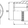 Головка торцевая 12-гранная 1/2"DR 24 мм S04H4924 Jonnesway 48032 купить в Надыме