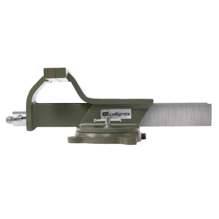 Тиски слесарные Сибртех 18621, 200 мм, стальные, поворотные купить в Надыме