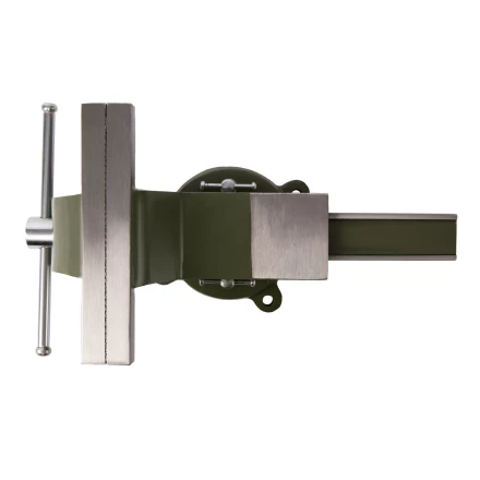 Тиски слесарные Сибртех 18621, 200 мм, стальные, поворотные купить в Надыме