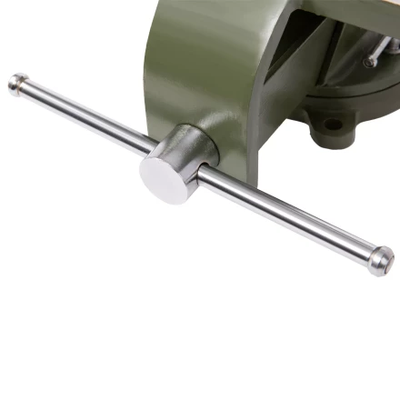 Тиски слесарные Сибртех 18621, 200 мм, стальные, поворотные купить в Надыме