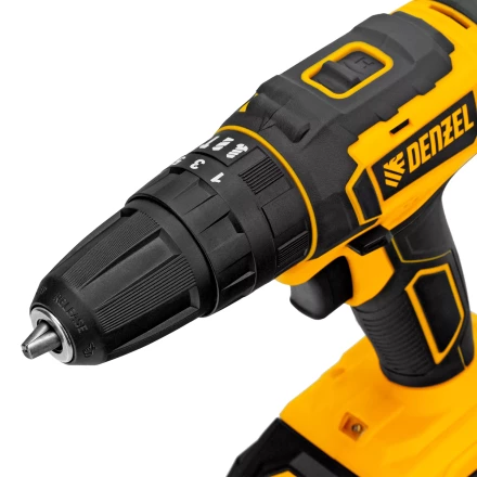 Дрель-шуруповерт аккумуляторная ударная Denzel CID-18-02BM, Li-Ion, 18 В, 2 акк. 26135 купить в Надыме