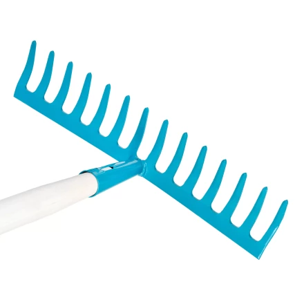 Грабли стальные Palisad, 360х1250 мм, 14 прямых зубьев, деревянный лакированный черенок, Luxe 6178988 купить в Надыме