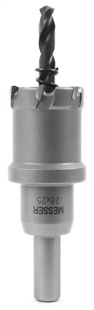 ТСТ коронка MESSER 28X25 с центрирующим сверлом и толкающей пружиной купить в Надыме