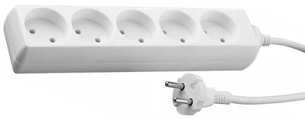Удлинитель СВЕТОЗАР электрический, 5 гнезд, 3м SV-55050-3 купить в Надыме
