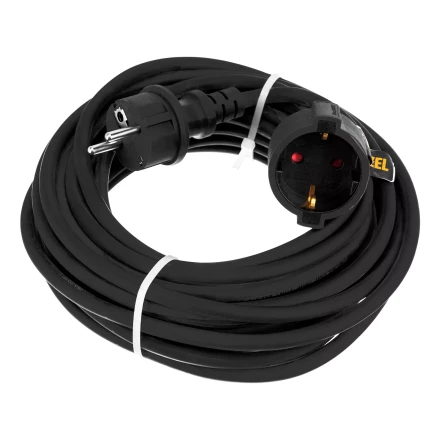 Удлинитель-шнур силовой Denzel Top Series, КГТТ, 10м, 1 розетка, 3 x 1,5 мм, 3 м 37419 купить в Надыме