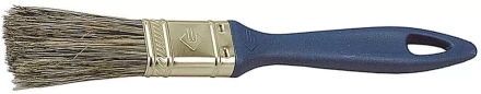 Кисть плоская ЗУБР "УНИВЕРСАЛ-ПРЕМИУМ" "КП-15", смешанная натуральная щетина, пластмассовая ручка, 25мм 4-01015-025 купить в Надыме