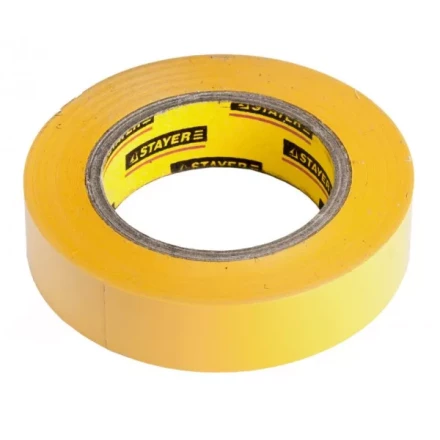 Изолента, STAYER Profi 12292-Y-15-10, ПВХ, на карточке, 15 мм х 10 м х 0,18мм, желтая 12292-Y-15-10 купить в Надыме