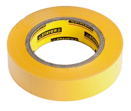 Изолента, STAYER Profi 12292-Y-15-10, ПВХ, на карточке, 15 мм х 10 м х 0,18мм, желтая 12292-Y-15-10 купить в Надыме