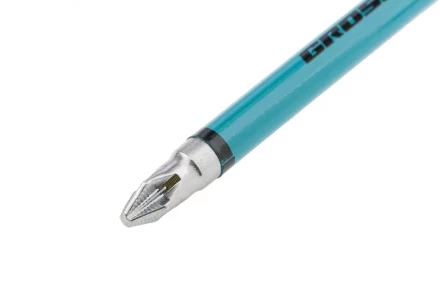 Набор бит Pz2 х90, сталь S2, 10шт GROSS 11201 купить в Надыме