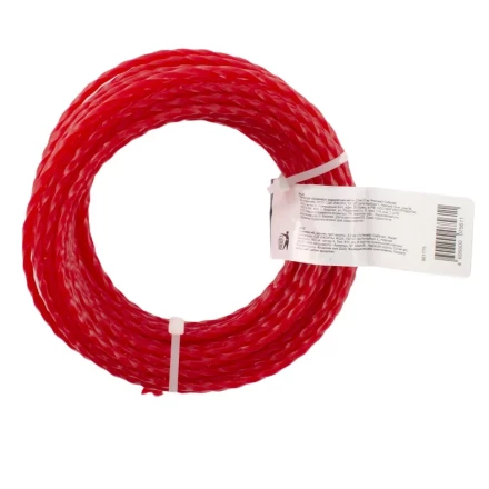 Леска для триммера квадратная витая, 3,0 мм х 10 м, Россия Сибртех 961775 купить в Надыме