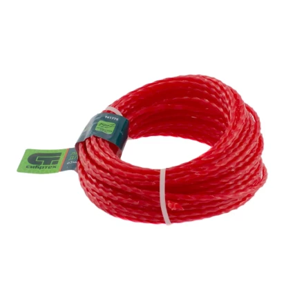 Леска для триммера квадратная витая, 3,0 мм х 10 м, Россия Сибртех 961775 купить в Надыме