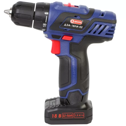 Аккумуляторная дрель-шуруповерт Диолд ДЭА-18ЛИ-02 купить в Надыме