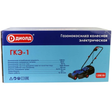 Газонокосилка электрическая Диолд ГКЭ-1 купить в Надыме