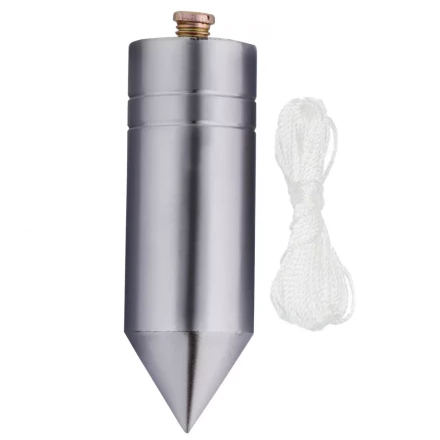 Отвес цилиндрический 600 г шнур 5 м Matrix 84893 купить в Надыме