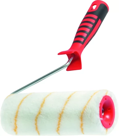 Валик "Гирпаинт" с двухкомпонентной ручкой 250 мм ворс 12 мм D 48 мм  полиакрил  MATRIX 80661 купить в Надыме