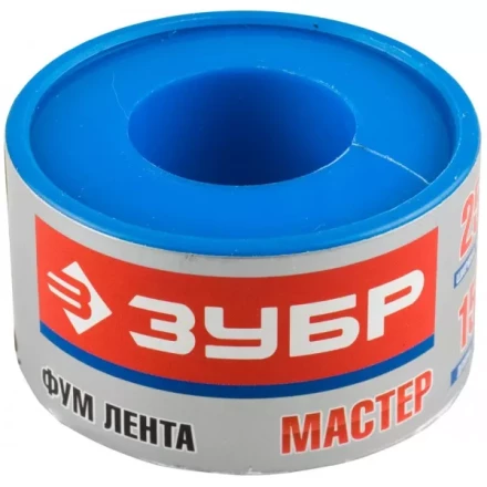Фумлента ЗУБР "МАСТЕР", плотность 0,40 г/см3, 0,1ммх25ммх15м 12373-25-040 купить в Надыме