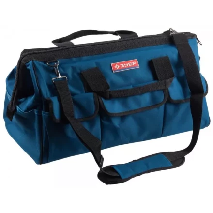 Сумка ЗУБР "ЭКСПЕРТ" для инструмента, 17 карманов, 52см 38645-21 купить в Надыме