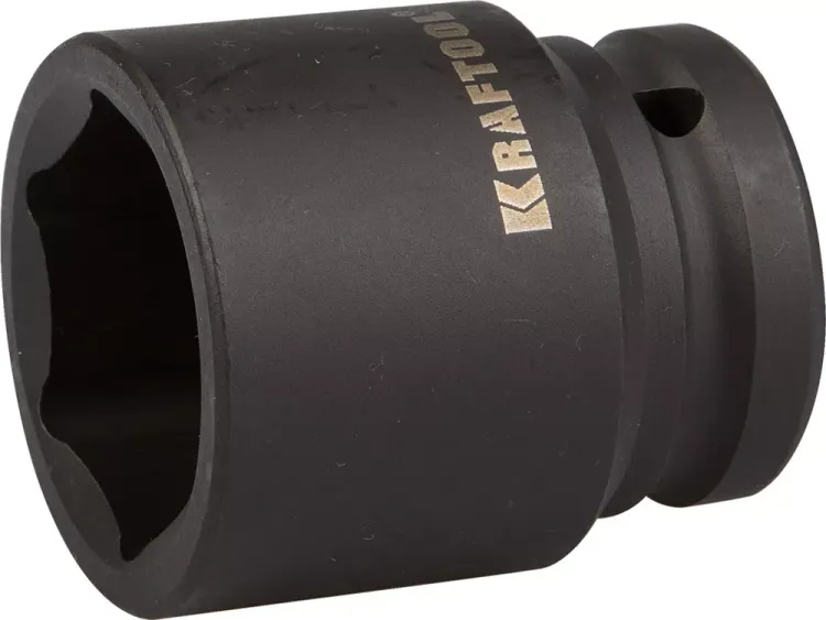 Торцовая головка KRAFTOOL "INDUSTRIE QUALITAT" ударная (3/4"), FLANK, Cr-Mo, фосфатированная, 32 мм 27945-32_z01 купить в Надыме