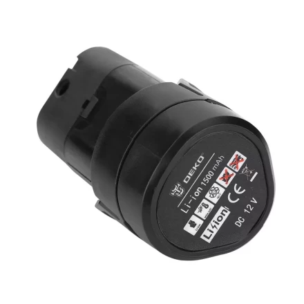 Дрель аккумуляторная DEKO GCD12DU3, 063-4114, со съемным патроном купить в Надыме