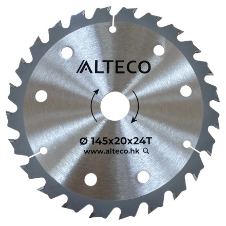 Диск по дереву для дисковой пилы ALTECO CHDS 20-145 Li BL / 145x20x24T 50635 купить в Надыме