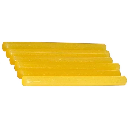 Стержни STAYER "MASTER" для клеевых (термоклеящих) пистолетов, цвет желтый по бумаге и дереву, 11х200мм, 6шт 2-06821-Y-S06 купить в Надыме