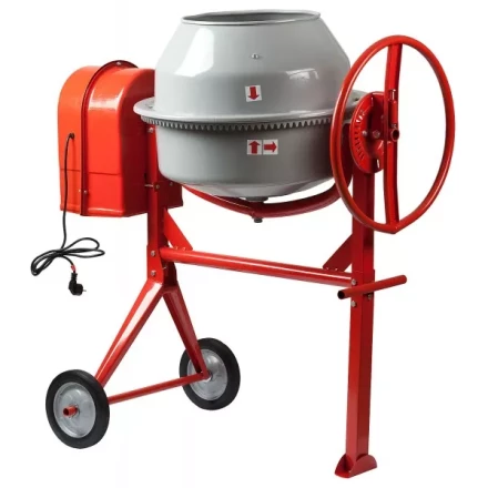 Бетоносмеситель ЗУБР электрический, чугунный венец, 120л, 375Вт ЗБСЭ-120 купить в Надыме