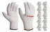 ЗУБР ОПТИМА, L-XL, х/б перчатки без покрытия, 10 класс, 10 пар (11446-XL10) купить в Надыме
