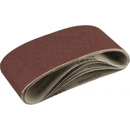 Лента шлифовальная бесконечная ЗУБР "СТАНДАРТ" на тканевой основе, для ЛШМ, P180, 75х457мм, 5 шт 35341-180 купить в Надыме