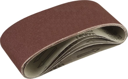 Лента шлифовальная бесконечная ЗУБР "СТАНДАРТ" на тканевой основе, для ЛШМ, P180, 75х457мм, 5 шт 35341-180 купить в Надыме