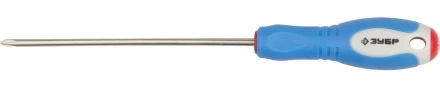 Отвертка ЗУБР, Cr-V сталь, трехкомпонентная рукоятка, цветовая индикация типа шлица, PH №0, 100мм 25252-0-100_z01 купить в Надыме
