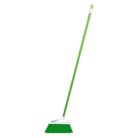Щетка пластмасс. для подметания пола, премиум, 23 см, c черенком, 120 см, салатовая щетина, Home Palisad 935605 купить в Надыме