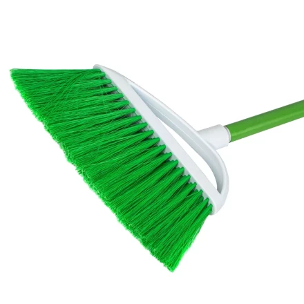 Щетка пластмасс. для подметания пола, премиум, 23 см, c черенком, 120 см, салатовая щетина, Home Palisad 935605 купить в Надыме